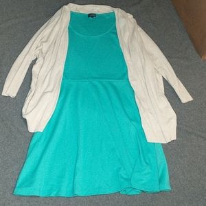 The Limited sleeveless sun dress